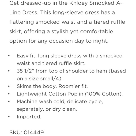 NWT Lilly Pulitzer Khloey Smocked Dress 💕 - Picture 2 of 7